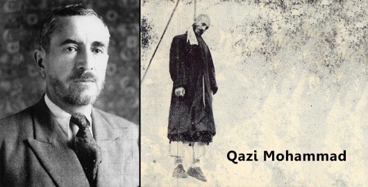 El presdidente Qazi Mohammad 